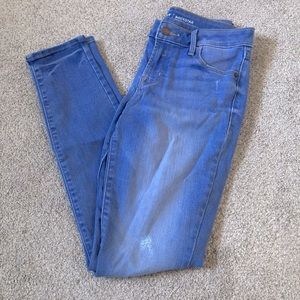 Old Navy Rockstar light wash skinny jeans